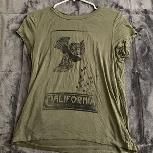 Green American eagle t-shirt